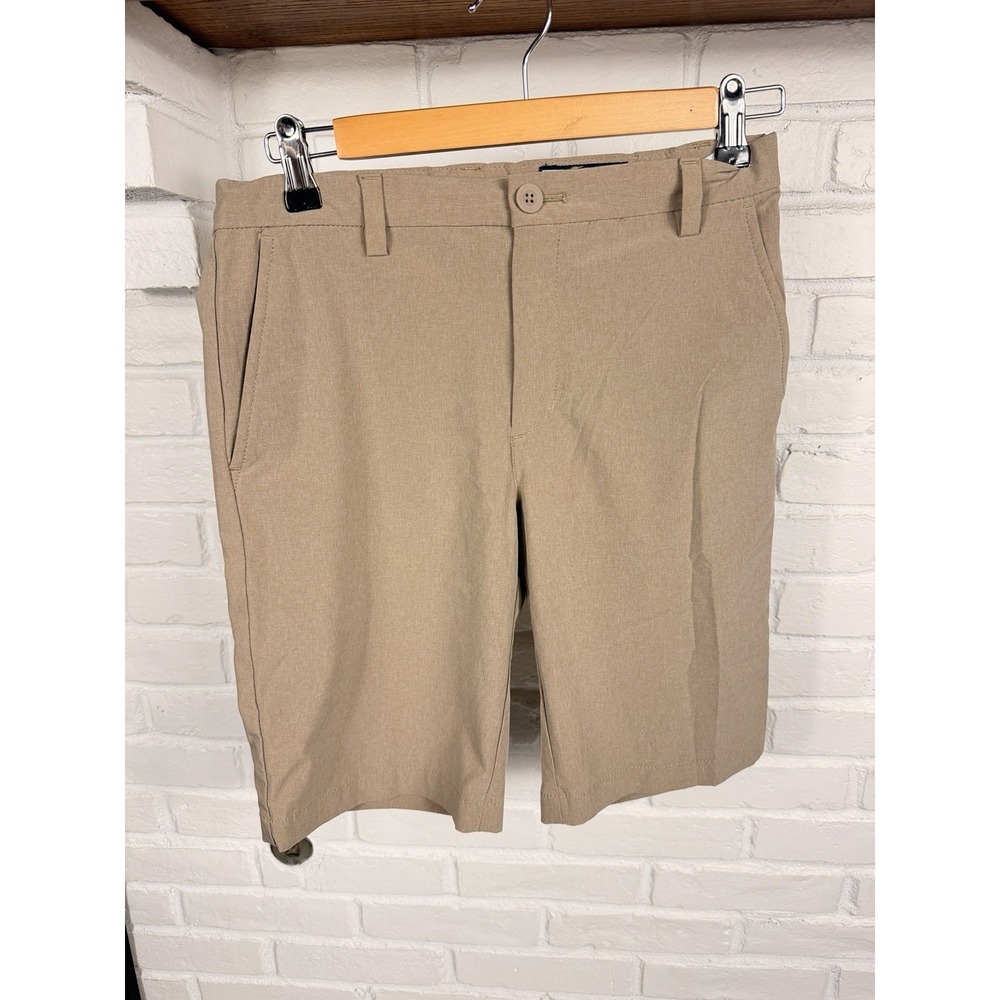 Vineyard Vines Performance Shorts Boys Size 16 Khaki Stretch Golf Chino
